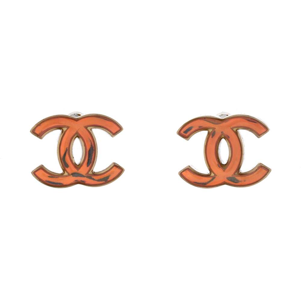 Chanel Cc Stud Earrings Metal With #336671C84B